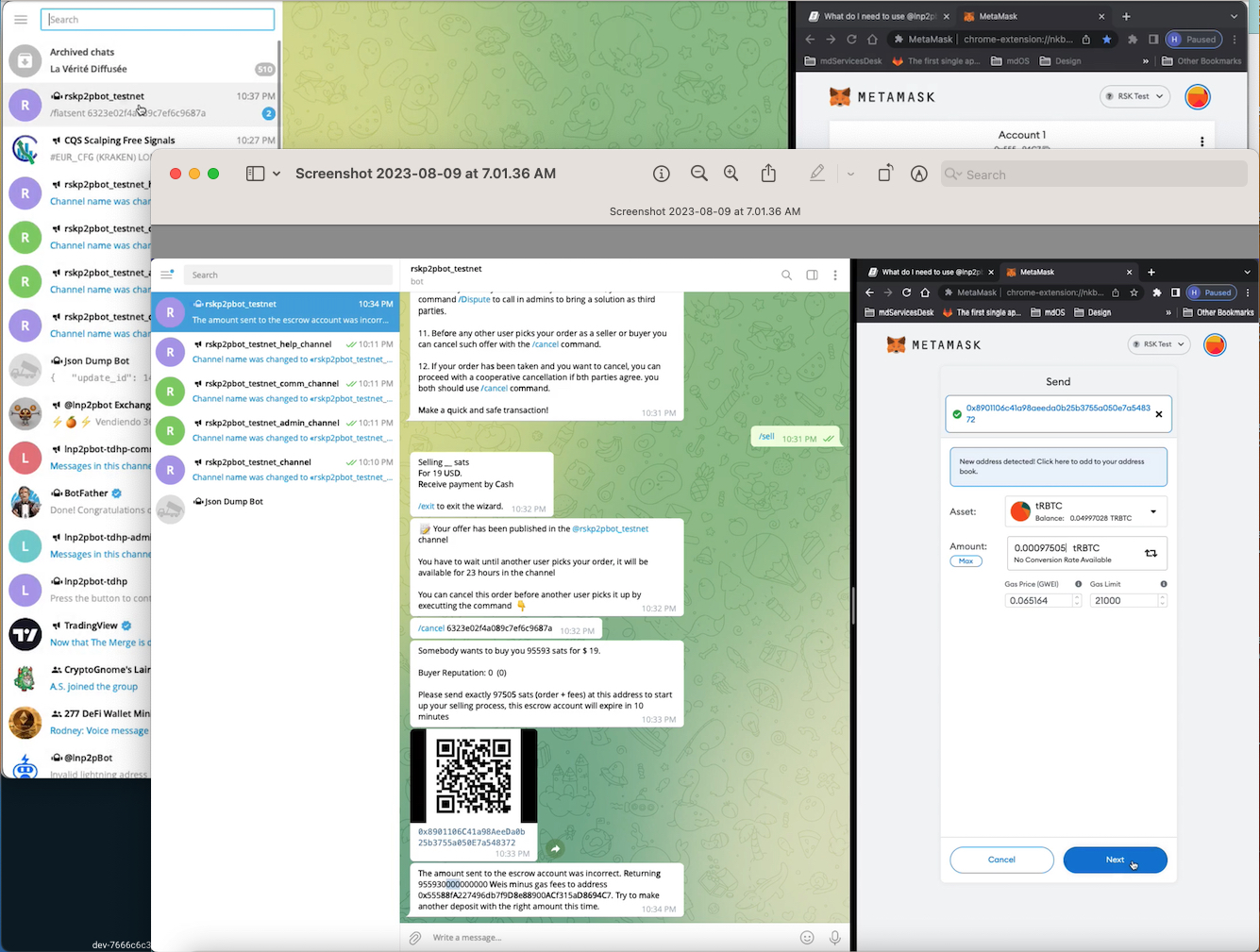 ChatBot pour la Crypto